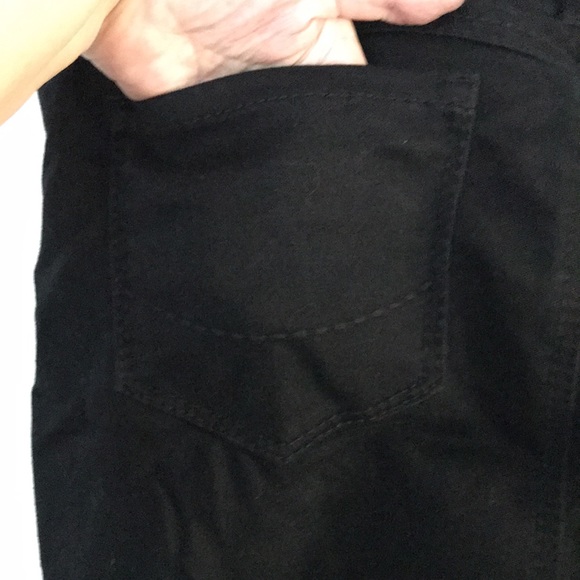 SOURCE OF WISDOM SKINNY JEANS VERY SOFT SIZE 16 BLACK NWOT EXCELLENT CONDITION - Picture 8 of 8
